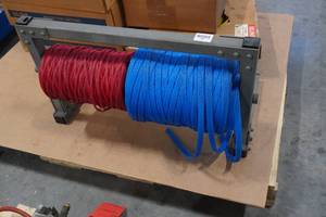 Dispensing Rack with Protective Netting
