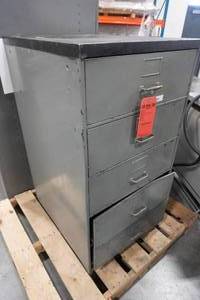 Large Metal Cabinet with Sunnen Honing Consumables and Components