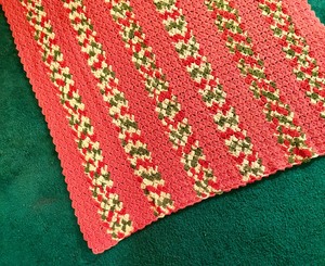 lot 63 image: Vibrant Vintage Afghan