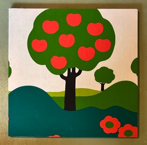 lot 93 image: Pair of Fabulous Vintage Fabric Panels