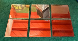 lot 108 image: 6 Mirror Squares