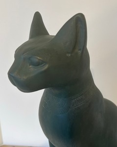 lot 246 image: Mysterious Cat Sculpture