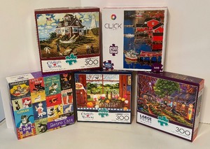 lot 260 image: 17 Puzzles by Buffalo, Re Marks, Lang and More