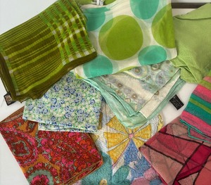 lot 269 image: Vintage Scarves by Vera, Ornaments, Specialty House and More