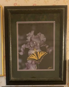lot 297 image: Six Fabulous Vintage Floral Prints