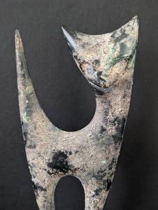 lot 27 image: Vintage Iron Cat Doorstop