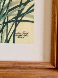 lot 220 image: Beautiful Framed Floral Art
