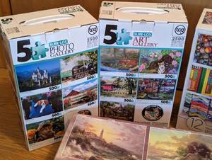 lot 302 image: Variety of Multi Puzzle Packs