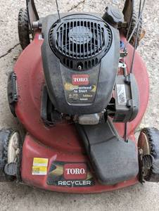 lot 316 image: Toro Recycler Lawnmower