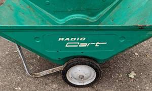 lot 320 image: Vintage Radio Garden Cart