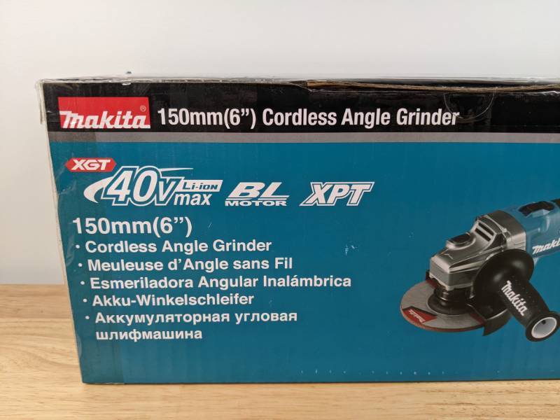Brand New Makita 40V Max XGT Brushless Cordless 6 in. Angle Grinder with Electric Brake
