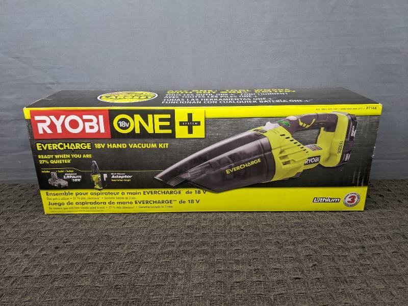 Ryobi 18v one+ online evercharge p714k