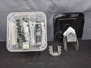 Assorted Slant Joist Hangers, Face-Mount Joist Hangers, Post Caps