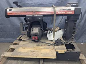 Sears Craftsman 2.5 HP 10 Radial Arm Saw