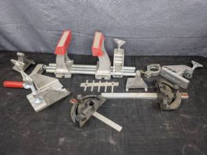 Assortment of Clamps and Other Hardware