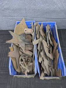 Large Assortment of Metal Letters & Symbols