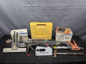 Scraper Blades, Electronic Laser Level, Heavy Duty Sawhorse Brackets and More