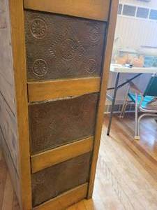 lot 13 image: Antique 19th C. Pie  Jelly Cupboard.