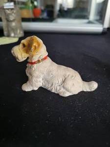 lot 74 image: Rare Hubley Lancaster PA. Solid Cast Iron Terrier Paperweight.