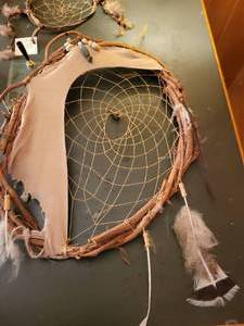 lot 89 image: Lot of 6 Native Dream Catchers.