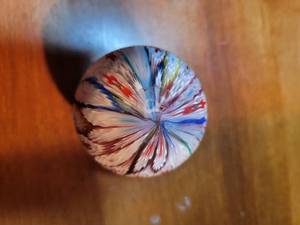 lot 90 image: Murano Handblown Millefiori Art Glass Toothpick Holder Miniature Vase Italy 2