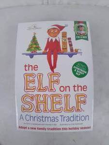 NEW Elf on the Shelf Storybook and Boy Elf Scout
