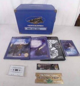 The Polar Express Cassette Tape, The Polar Express Keepsake Storage Box, The Polar Express Gold Ticket, Magic Journey Novel, Keepsake Memory Book Novel, Trip to The North Pole Novel, Etc.
