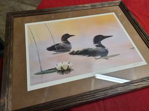 lot 107 image: JJ Leo Stans limited editon print in proffessional frame