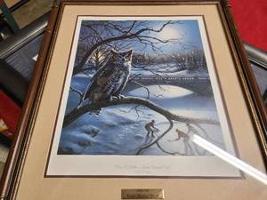 lot 108 image: JJ James A Meger Limited edition print in proffessional frame