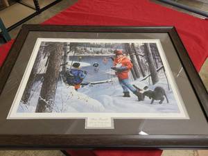 lot 110 image: JJ Kevin T Daniel Limited edition print proffessionally framed