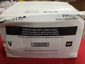 lot 193 image: LL Box of Powder free nitrile exam gloves