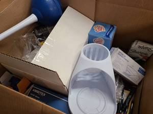 lot 198 image: LL Box of office supplies all new