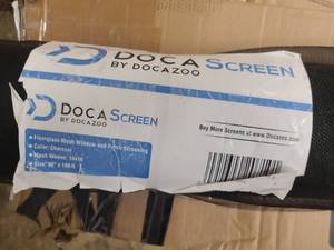 lot 19 image: Doca Screen Fiberglass Mesh Window and Porch Screening material