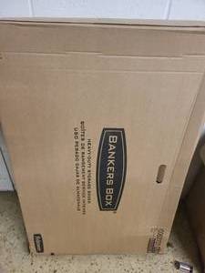 lot 33 image: Box of 12 Letter Presto Bankers Boxes