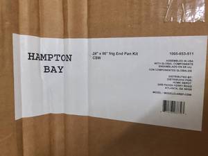 lot 36 image: Hampton Bay 24x96 Frig End Pan Kit