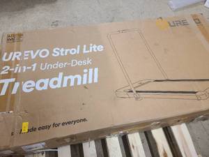 lot 40 image: Urevo Strol Lite 2 in 1 Under-desk treadmill