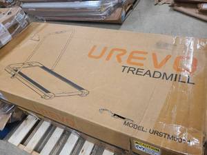lot 42 image: Urevo Collapsable Treadmill