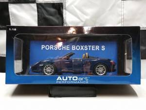 lot 2 image: Autoart Performance Porsche Boxster S 118th Scale Die Cast Car