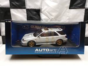 lot 4 image: Autoart Performance Subaru New Age Impreza WRX STI 118th Scale Die Cast Car