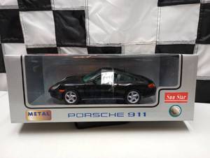 lot 7 image: Sun Star Porsche 911 118th Scale Die Cast Car