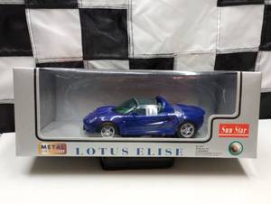 lot 9 image: Sun Star Lotus Elise 118th Scale Die Cast Car