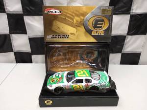 lot 25 image: Action Elite Kevin Harvick #21 Hersheys  Pelon Pelo Rico 124th Scale Die Cast Car