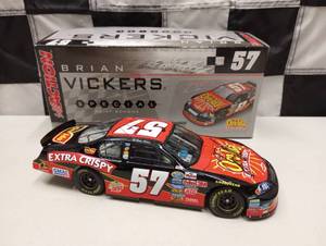 lot 57 image: Action Special Paint Scheme AUTOGRAPHED Brian Vickers #57 Ore-Ida 124th Scale Die Cast Car