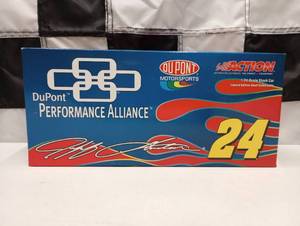 lot 75 image: Revell Jeff Gordon #24 DuPont  Performance Alliance 124th Scale Die Cast Car