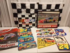 lot 119 image: Assorted Jeff Gordon Nascar Racing Memorabilia