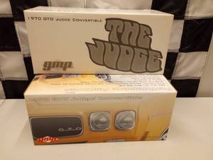 lot 144 image: gmp 1970 GTO The Judge Convertible 118th Scale Die Cast