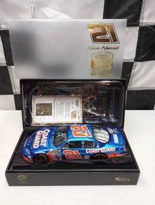 lot 178 image: Owners Elite Kevin Harvick #21 Coast Guard 124th Scale Die Cast Car  Low Serial #66