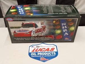lot 258 image: Racing Champion Tony Bartone Lucas Oil Products Funny Car 124th Scale Die Cast