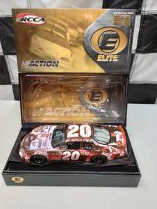 lot 303 image: Action Elite Tony Stewart #20 Milestones  1999 1st Cup Win 124trh Scale Die Cast Car