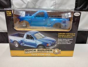 lot 311 image: Testors Quick Builder Bronze Series Ford F150 Truck 124th Scale Model Kit